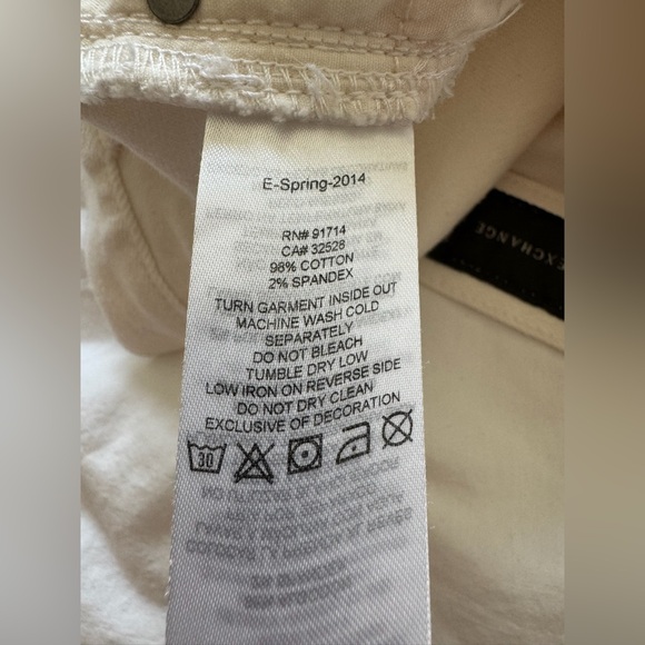 Armani Exchange White skinny jeans - Picture 6 of 10